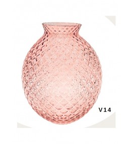 VASO CHIC 29 H ROSA 24X24X29H