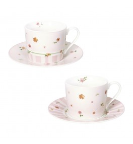 TAZZA THE POLLINE ROSA SET...