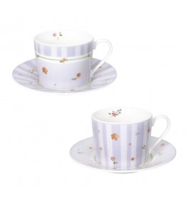 TAZZA THE POLLINE LILLA SET...